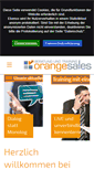 Mobile Screenshot of orangesales.de